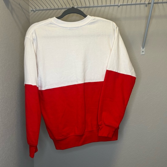 Red/White Crew Neck - Picture 2 of 4